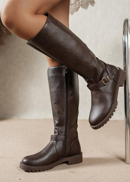 Sandra ~ Szerokie, wygodne kozaki